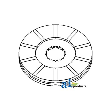 A & I Products Disc, Brake 5" x5" x1" A-AM1828T